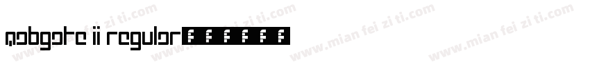 Mabgate II Regular字体转换